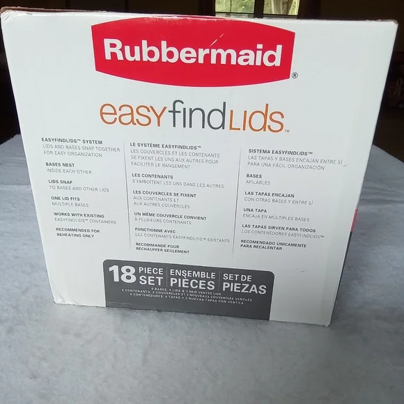 Rubbermaid Kitchen Food Storage Containers - Picture 5 of 5